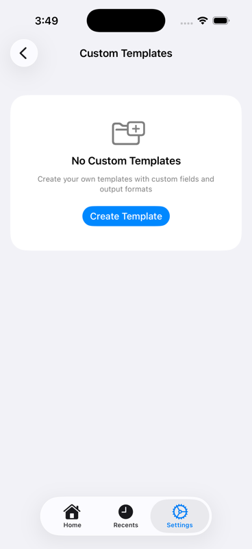 Templates